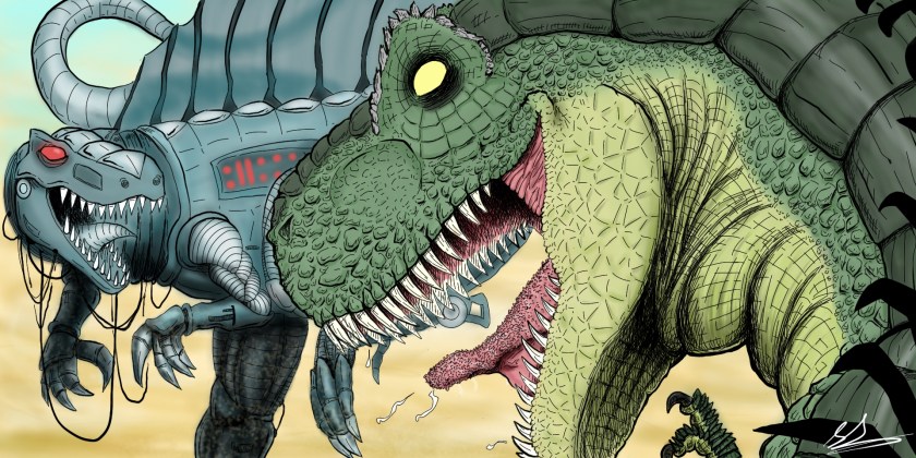 This was also one of the very first drawings I ever did on my Surface Pro 1. I love that little guy!